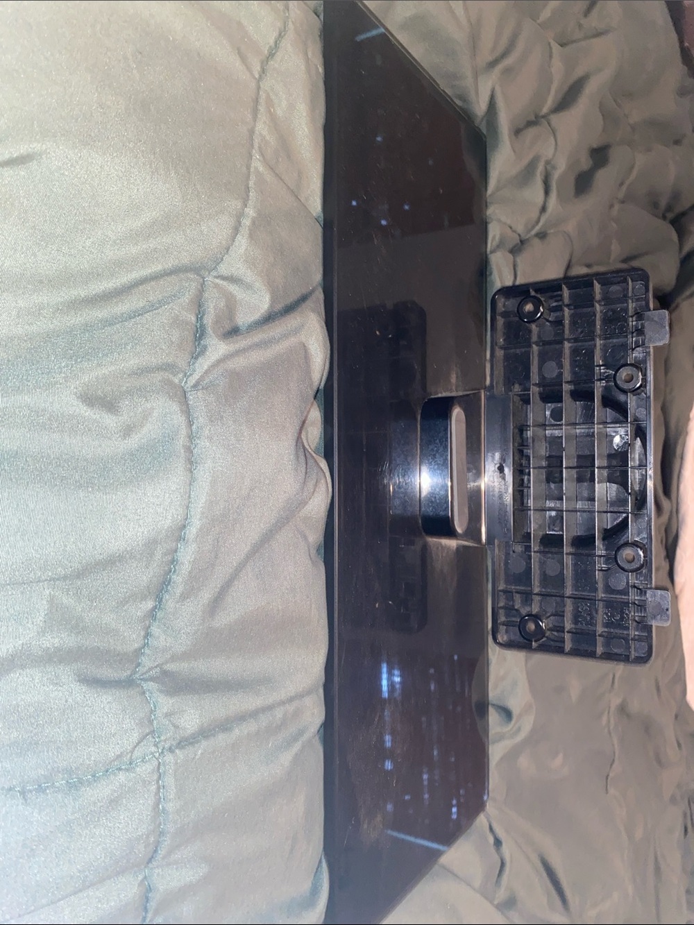Universal Black Monitor/Laptop Mount Base - Sleek Black Finish